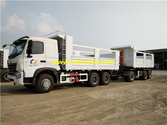 الشاحنات SINOTRUK 30ton Van Cargo