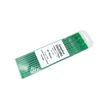 2023 Hot Selling GNBWELD Tig Welder Welding Green WP Pure Tungsten Electrode Rod