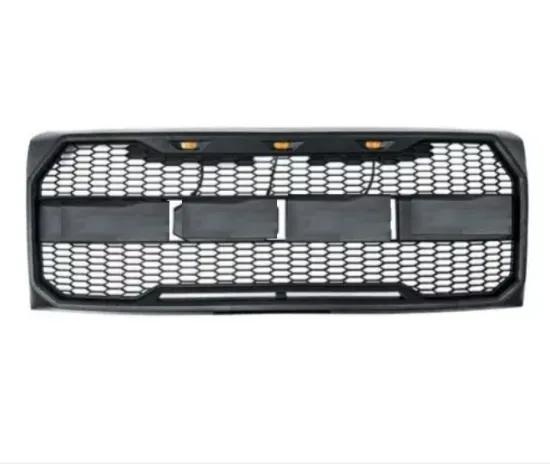 High Quality AMG Style Black and Chrome Grille for 2009-2014 Ford F150 F250