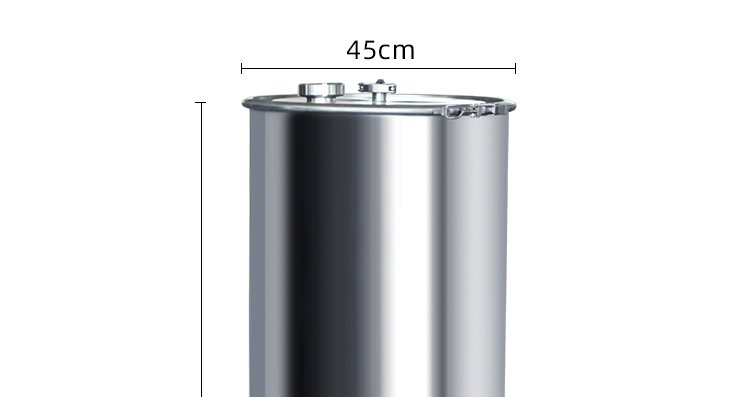 115 Liter Conical Stainless Steel Storage Tank, High Quality 115 Liter ...