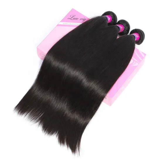 Unprocessed Mink Virgin Human 12A Grade Raw Brazilian Hair Bundles Cuticle Aligned Brazilian Hair Vendor Human Hair Extension