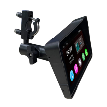 Schermo IPS da 5 pollici Wireless CarPlay e Android Auto Touch Screen Monitor con WiFi FM per la navigazione in moto