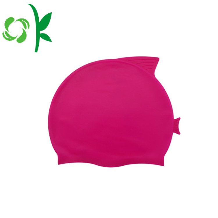 Cheap Silicone Swim Waterproof Simple Cap