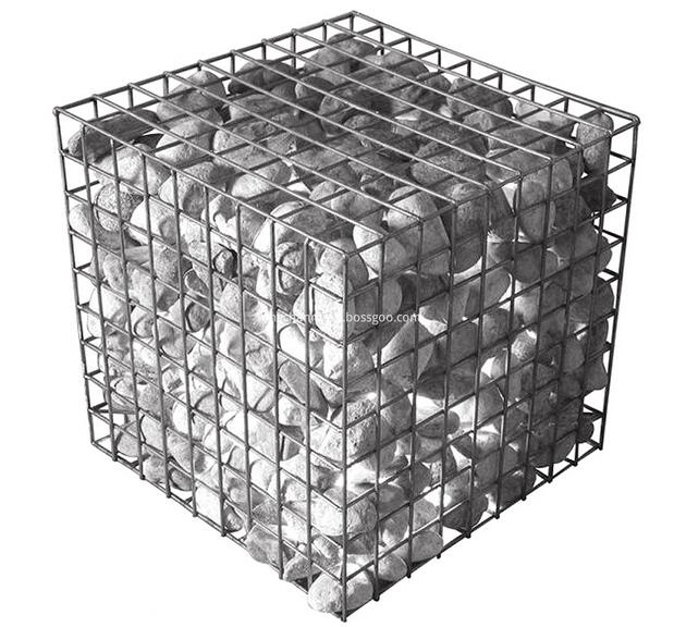 Grillage hexagonal de boîte de gabion