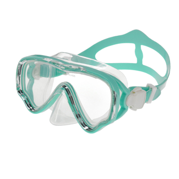 Adjustable Strap Tempered Glass Eco-Friendly Scuba Diving Mask for Sale