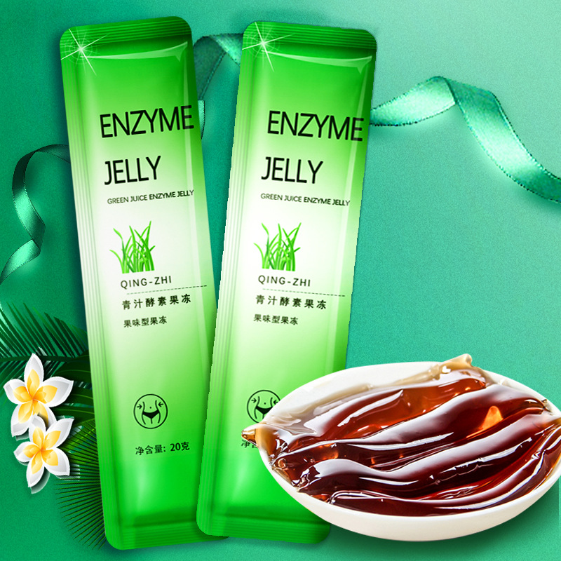 OEM/ODM Natural Yummy Fruit GMP Certified Enzyme Functional Food Jelly Lychee Flavour Enzyme Slimming Jelly