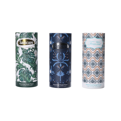 Custom Size Tissue Paper Packing Tube Box