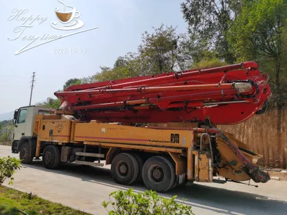 China Machinery Used Pump Truck Putzmeister Concrete Pump Car Price