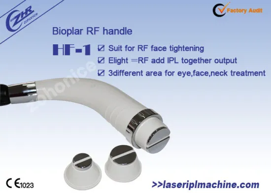 Bipolar &amp; Monopolar Rf Handle Hf-1 For Monopolar Rf Beauty Equipment