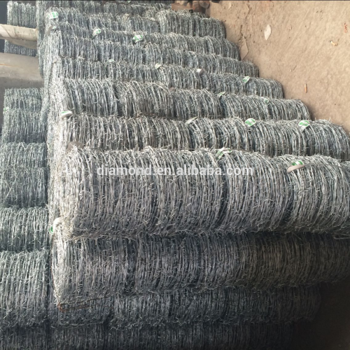 Cameroon 175 Meter Galvanized Barbed Wire Length Per Roll, High Quality