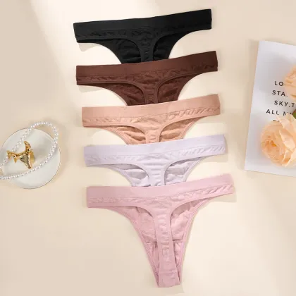 OEM ODM Wholesale Personalized Low Waist Zebra Leopard Thong Panties