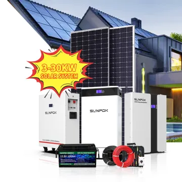 5KW Solar Photovoltaic System with Solar Battery, PV Inverter & Controller: Portable Solar System for Camping