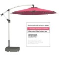 Conventional outdoor side sun umbrella
