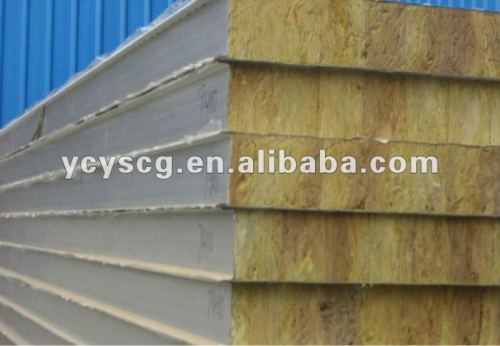 color rockwool sandwich panel