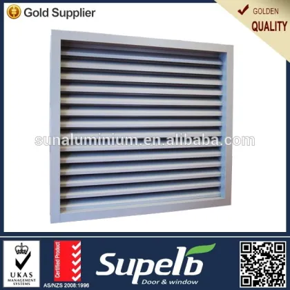 Aluminum lourvers shuter for building decoration