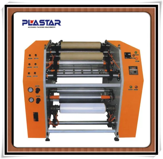Fully Automatic Stretch film rewinding machine