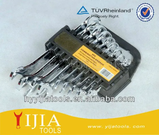 South American type inch combination spanner set