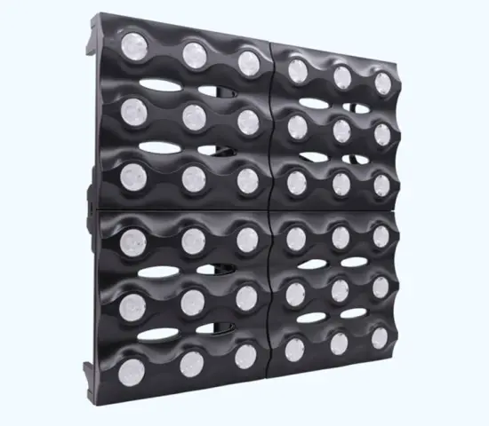 36x3W Smart Gold Matrix Beam Lamp with Auxiliary Light - Voice Control Disco Party Lighting