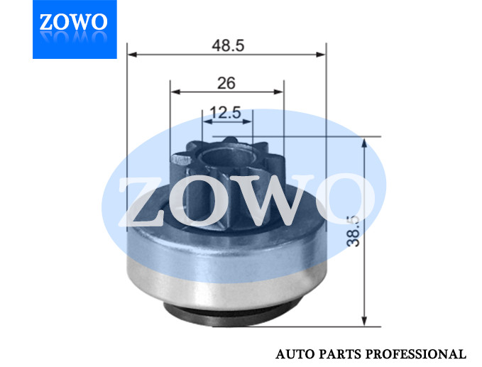 54 8153 Starter Bendix 8t Hitachi