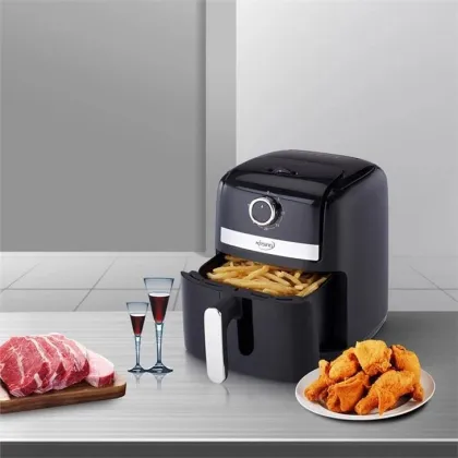 2024 Best Sale Cheapest Tefal 4.6L Manual Control Hot Air Fryer - Silver Crest