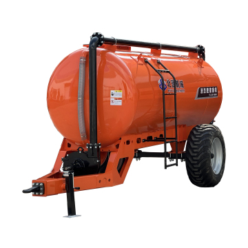 Single Axle 6 Cubic Meter Tractor-Trailered Centrifugal Pump Biogas Slurry Tanker for Grassland and Poultry Farms