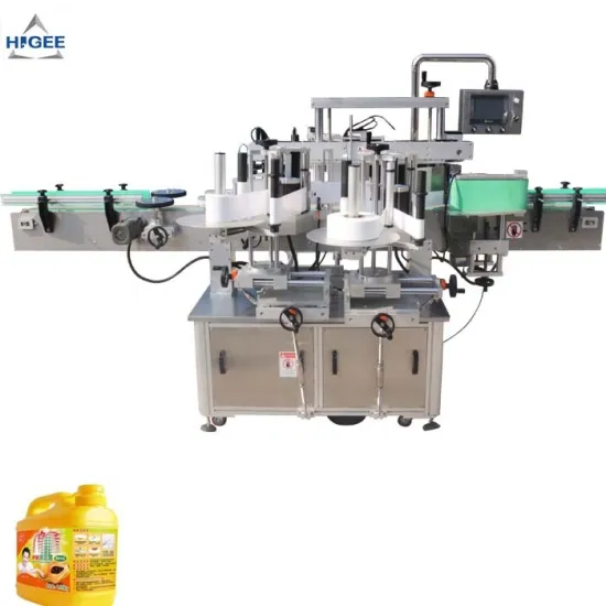 Automatic Front Back Labeler for Round and Flat Bottles