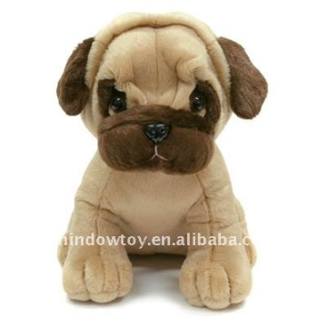 cute plush dog for children