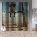 Slat Acoustic Wall Panels with digi-printing