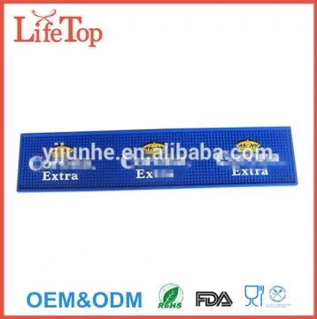 China Manufacturer Custom Design Soft PVC Bar Mat