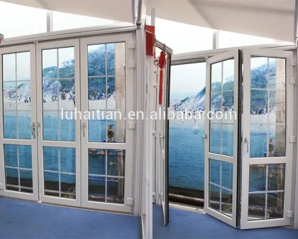 Modern house upvc folding doors