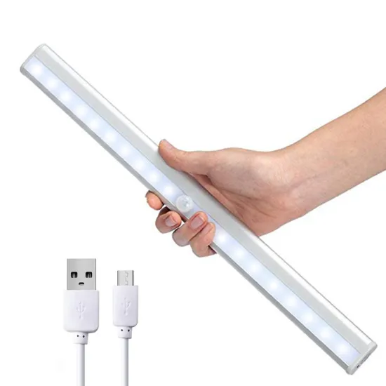 PIR Motion Sensor LED Under Cabinet Light for Wardrobe/Cupboard/Kitchen Night Light