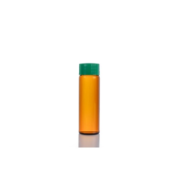 Small Brown Glass Bottles 8ml with Plastic Cover