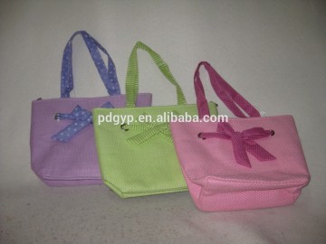 New 2015 Handmade Colorful Paper Fabric promotional handbags