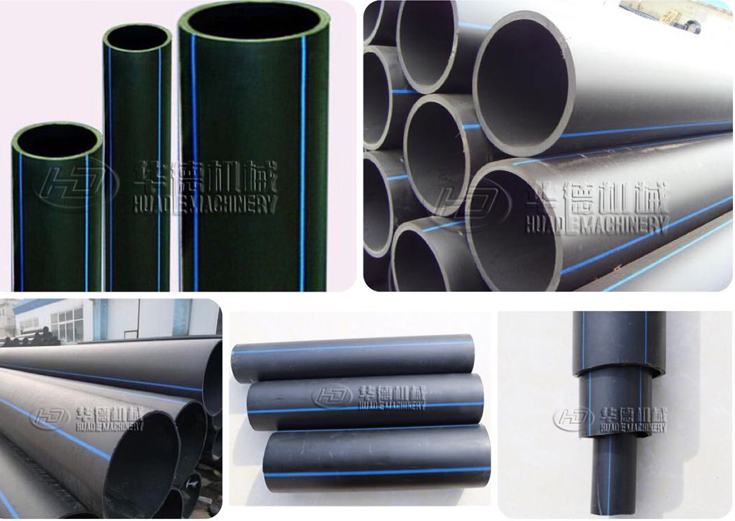 آلة تصنيع خط إنتاج الأنابيب HDPE PE