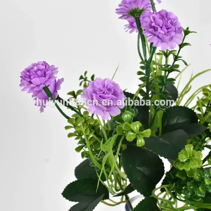 New Design Purple Silk Syringa Artificial Flower For Wedding Decorations