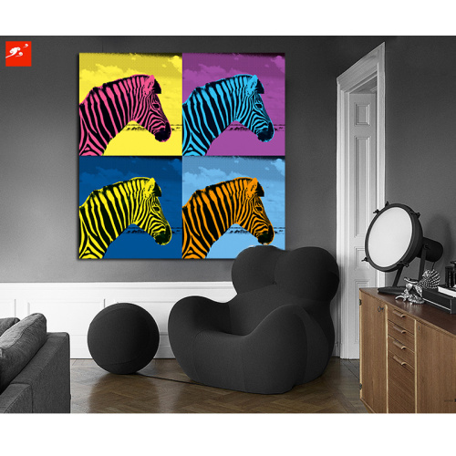 Modern Decorative Horses Canvas Print for Home