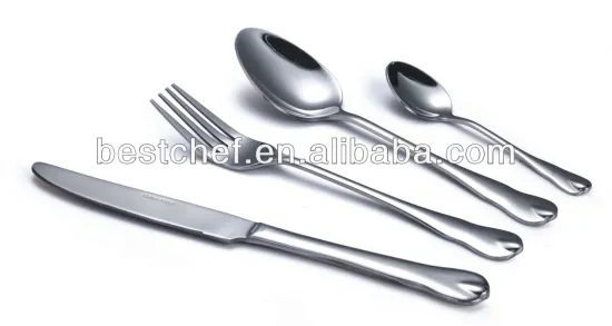 B2200 stainless steel flatware sets spoon fork and knife