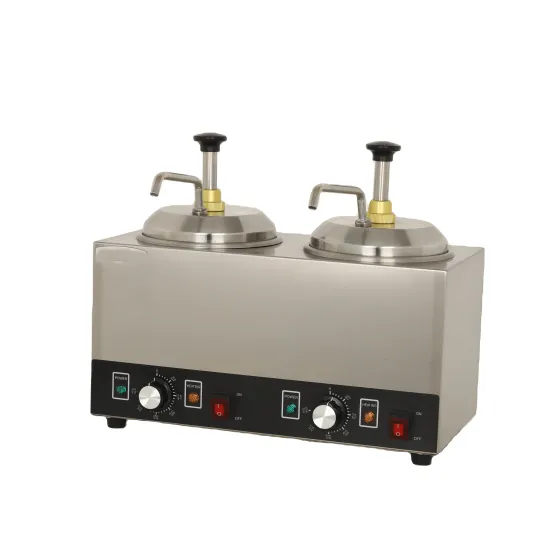 Double Head Pizza Cheese Sauce Dispenser for Commercial Fast Food Kitchen Equipment