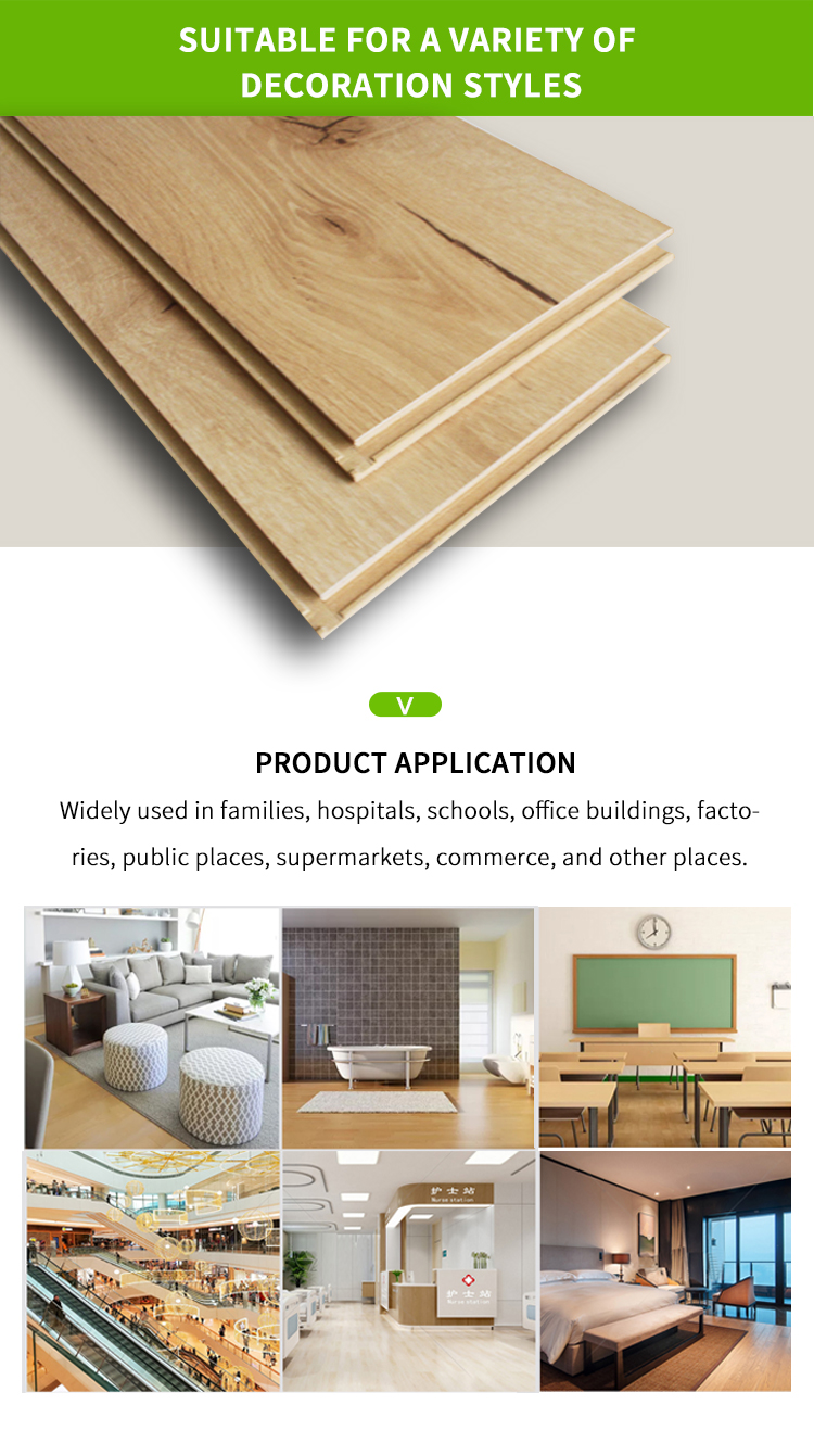 China Manufacturer Modern Color Waterproof Cwc Engineered Wood Flooring ...