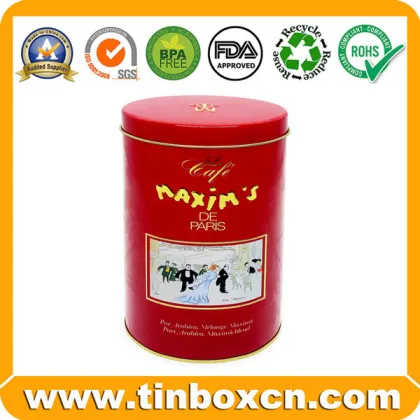 Metal Tin Can Coffee Tin Box