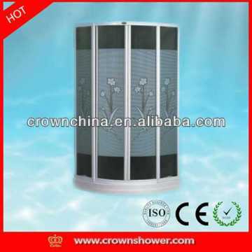 Modern glass round shower enclosure,bathroom Shower ceramic wc toilet