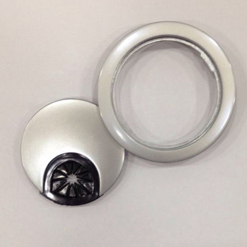 Office Hardware Aluminum Cable Grommet For Computer Desk