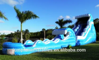 custom slip n slide inflatable water slide wet sliding