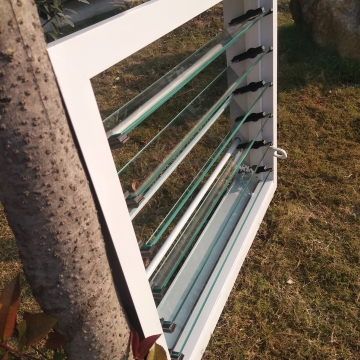 固定画面付きWeika Aluminum Alumy Louverシャッター