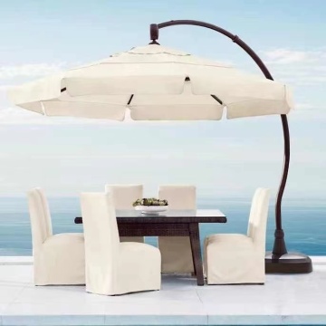 Customize Logo Waterproof Patio Umbrella with Tassels