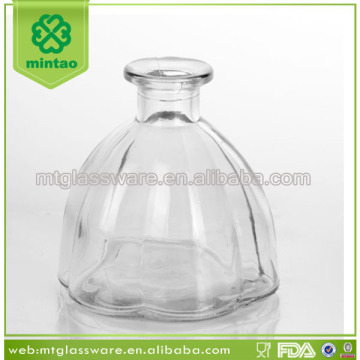 wholesale cheap round clear glass flower vases