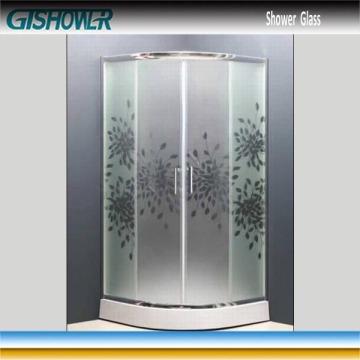 Tempered Shower Glass (Acid No 7)
