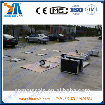 10t 20t 30t 40t portable truck axle scale