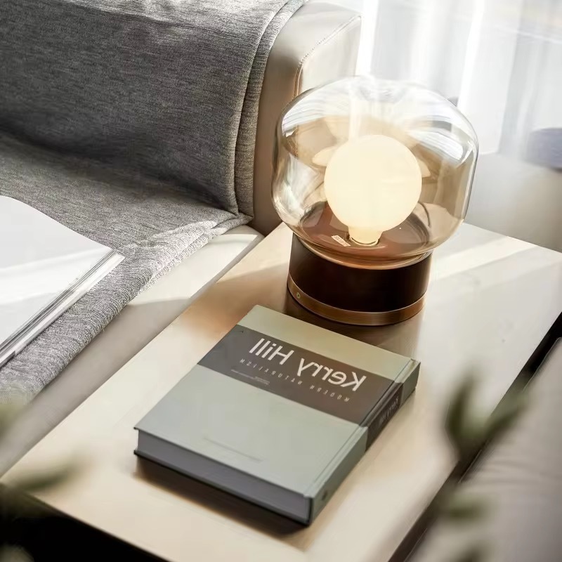 Luxury LED Glass Table Lamp