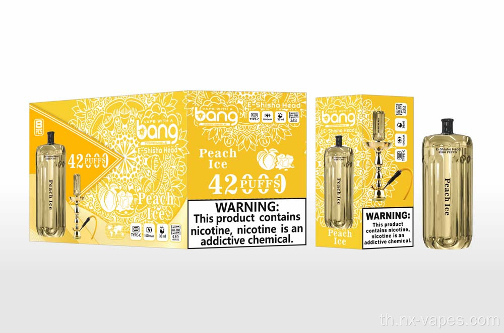 Bang Gold 42000 พัฟ disposeries vape wholesale